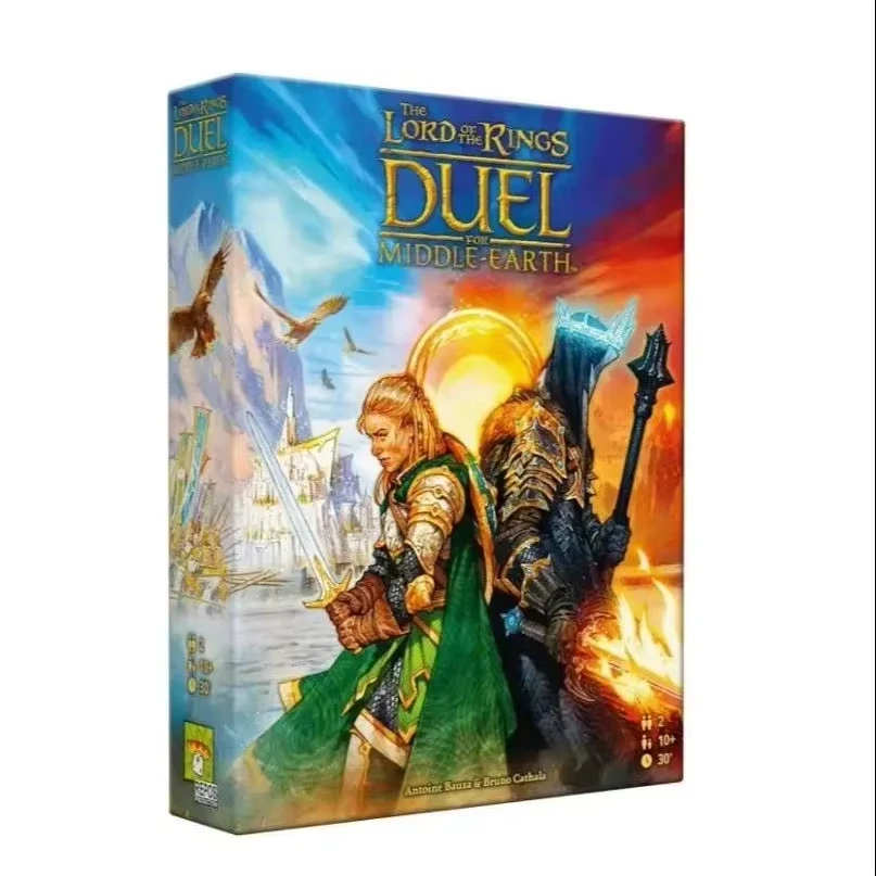 

Repos Production | The Lord of the Rings : Duel for Middle-Earth | Board Card Game | 2 Players | 30 Minutes Playing Time