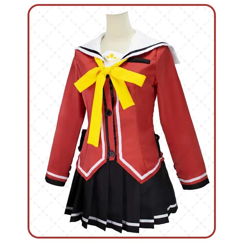 Women Anime Charlotte Tomori Nao Cosplay JK Uniform Costume Or Wig lf[5