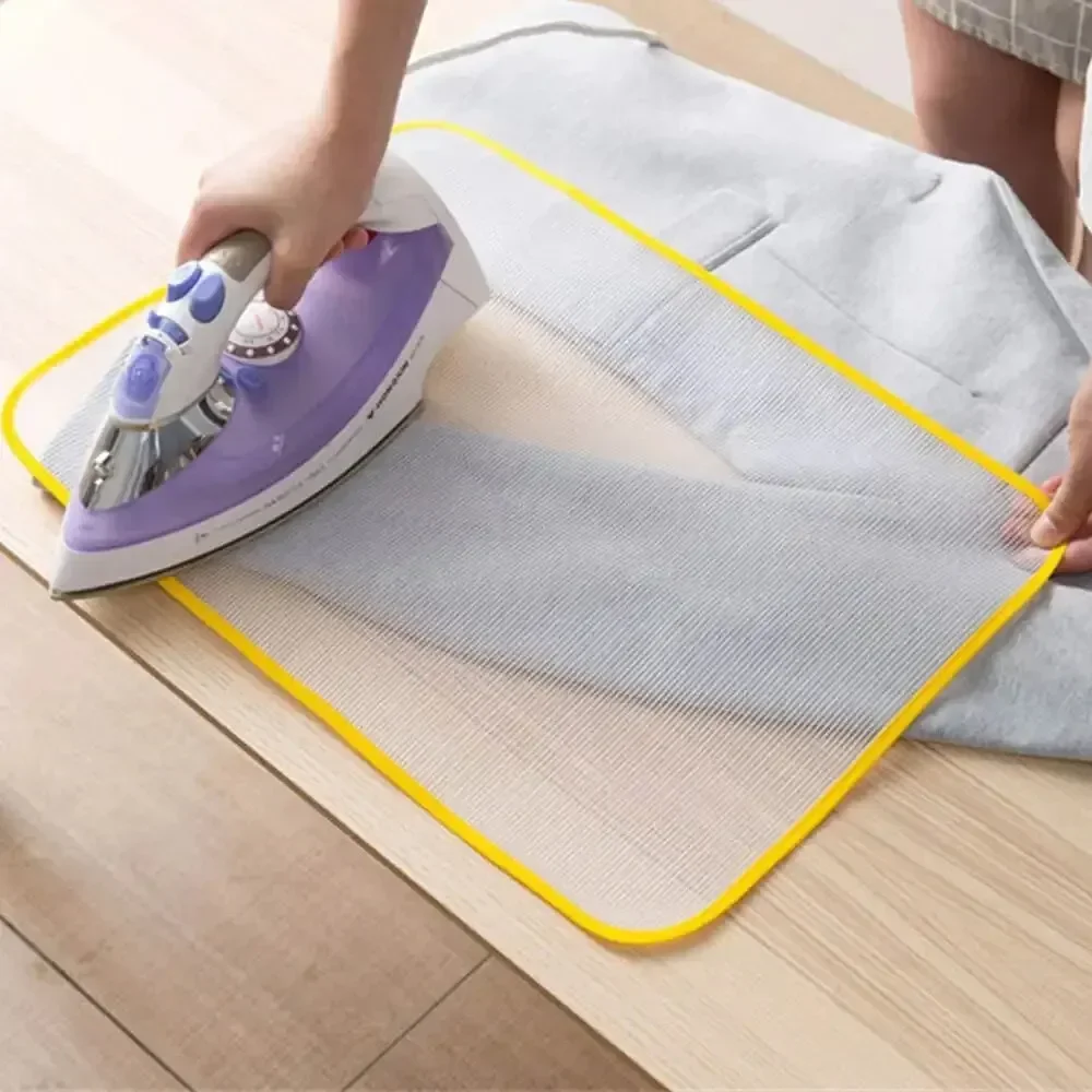 10/1 PCS Anti-Crush Pad Iron Random Color Laundry Products Cloth Protective Press Mesh Insulated Ironing Board Cushion Cover