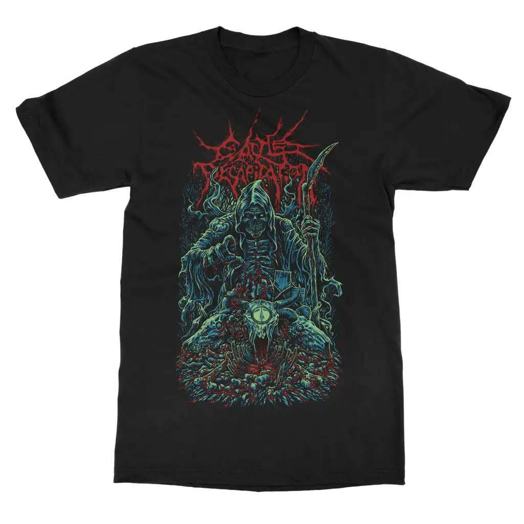 Best Cattle Decapitation‌ Graphic Cotton Band Shirt Unisex Summer Short Sleeve Fashion Brand Tee Luxury Casual Vintage Tees