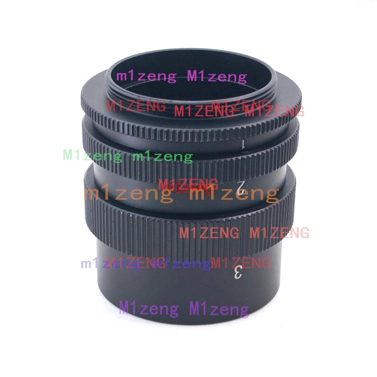 L39 M39 Macro Extension Tube ring Set 7mm+14mm+28mm Close‑Up adapter For L39/M39 Screw Mount Camera Lens 1:2‑5:1 Magnification
