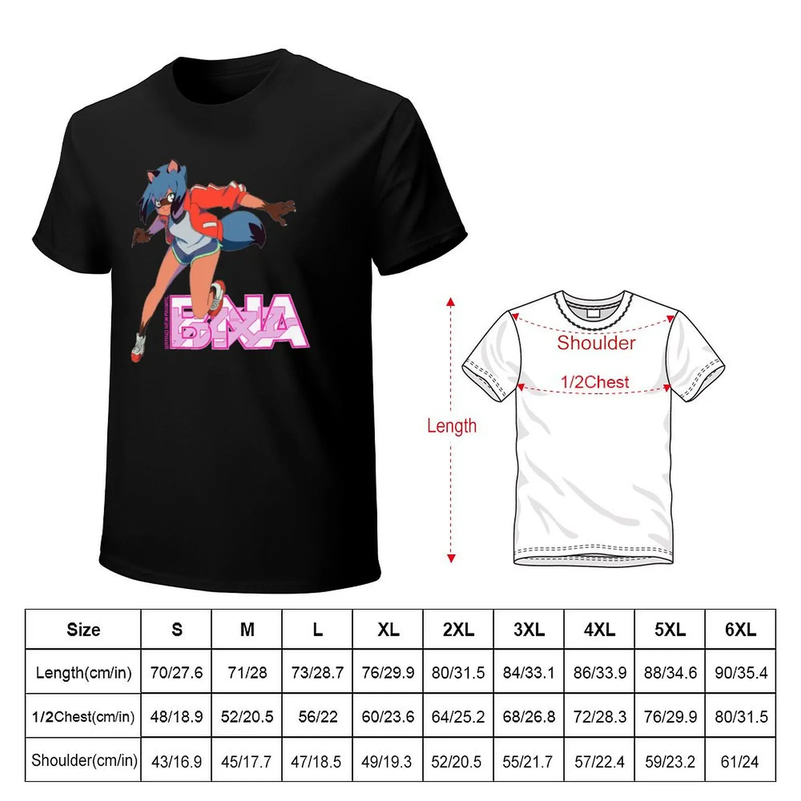 BNA Brand New Animal Michiru T-Shirt Urban Style Print T-Shirt