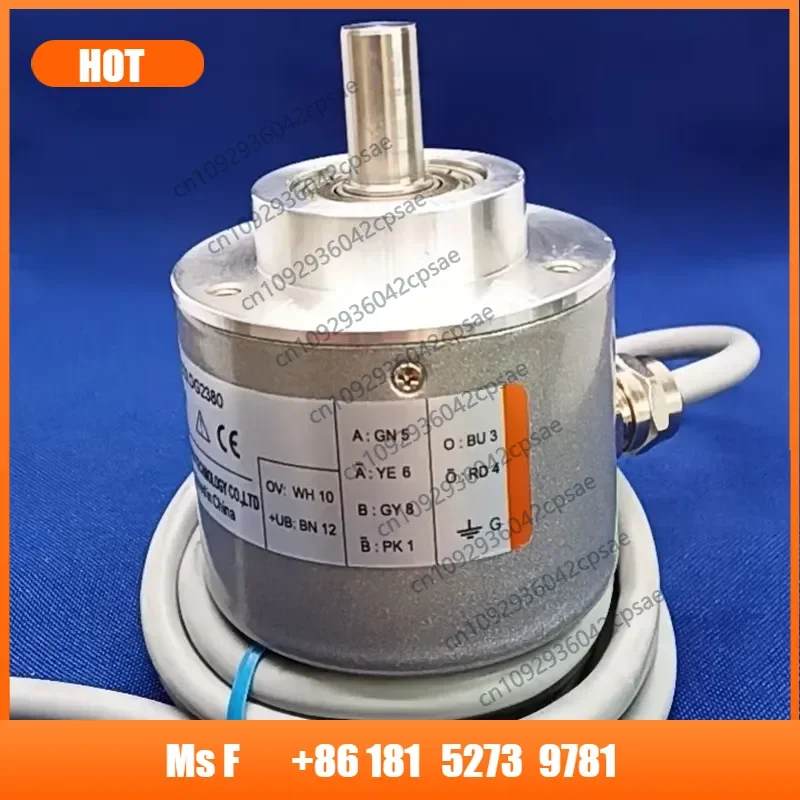 8.5863.3020.G323.DG2380 Absolute Rotary Encoder, High‑Precision Multi‑Turn Industrial Position Sensor