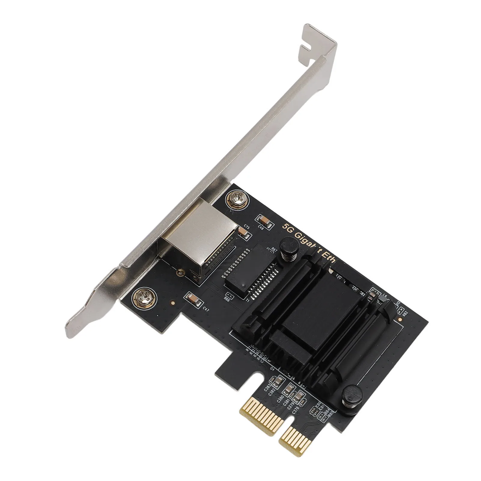PCIe Network Card 5Gbps High Speed PCIe to CNetwork Card Adapter for Win 10 11 for Linux