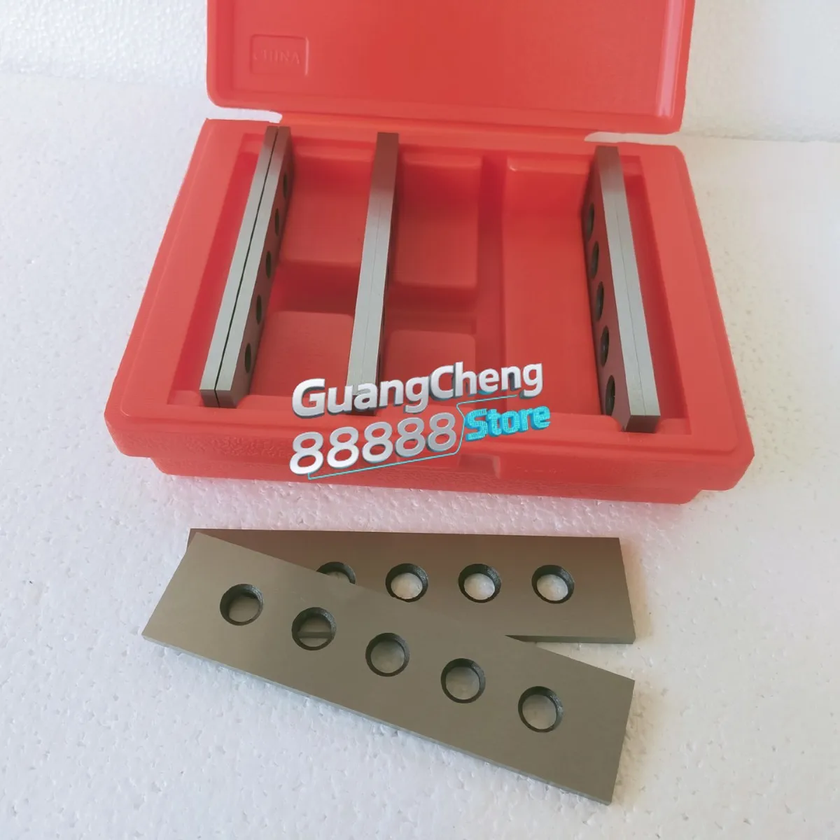 Inch 4 pairs of parallel pads 3/16 set of 8 pieces of parallel iron, hard and wear-resistant four pairs of vice parallel pads