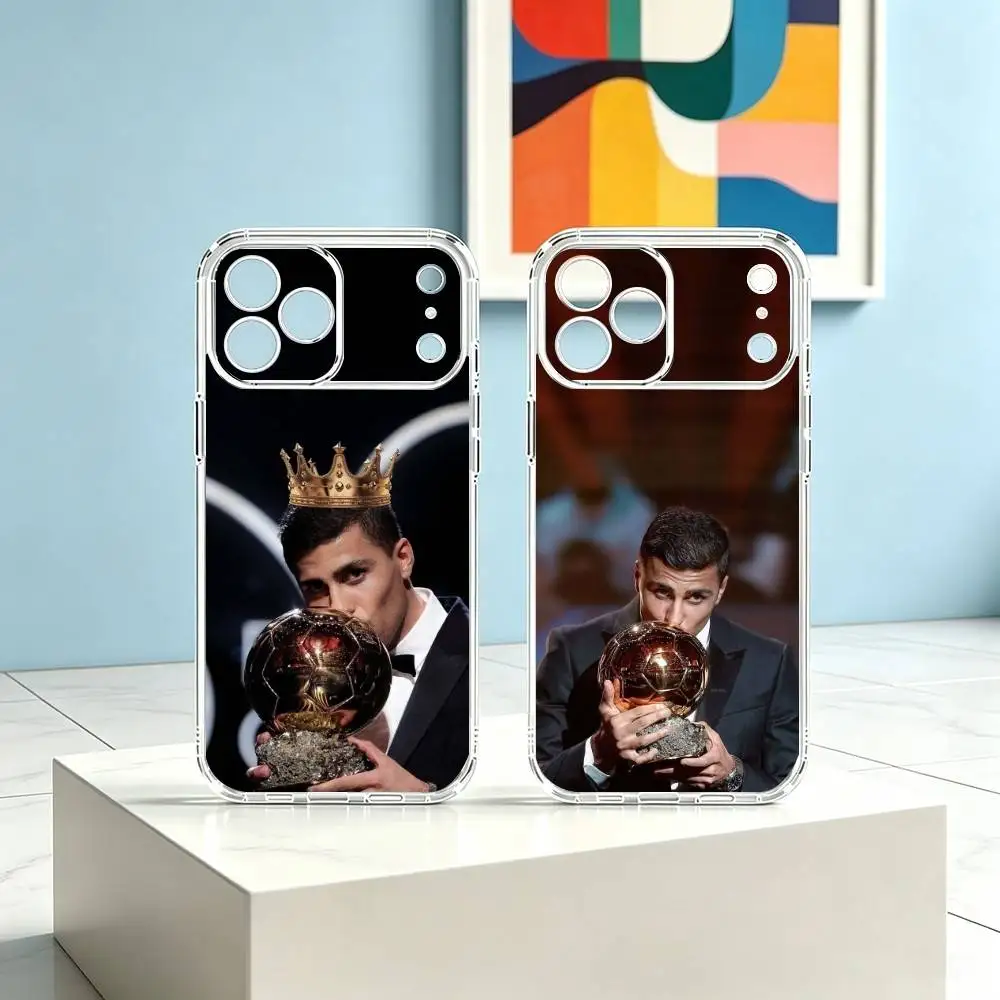 Чехол для телефона Rodri Hernandez-S FOOTBALL для iPhone 17 16 15 14 13 12 11 Mini Pro Max Plus, прозрачный, подарок.