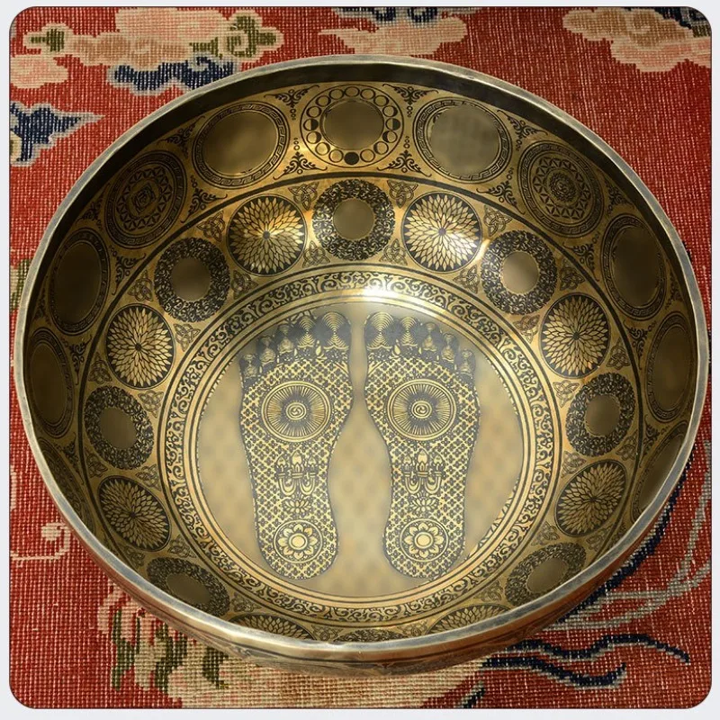 Nepal Singing Bowl Tibetan Meditation Sound Bowls Yoga Sound Healing Percussion Instruments Copper Chakras Musical Instruments