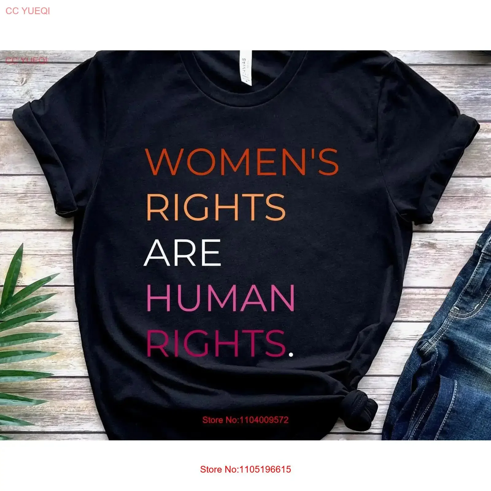 Women's Rights Are Human Lesbian Flag T Shirt Femme Protest LGBTQ Pride Month Pro Choice Visibility Present vintage Washed