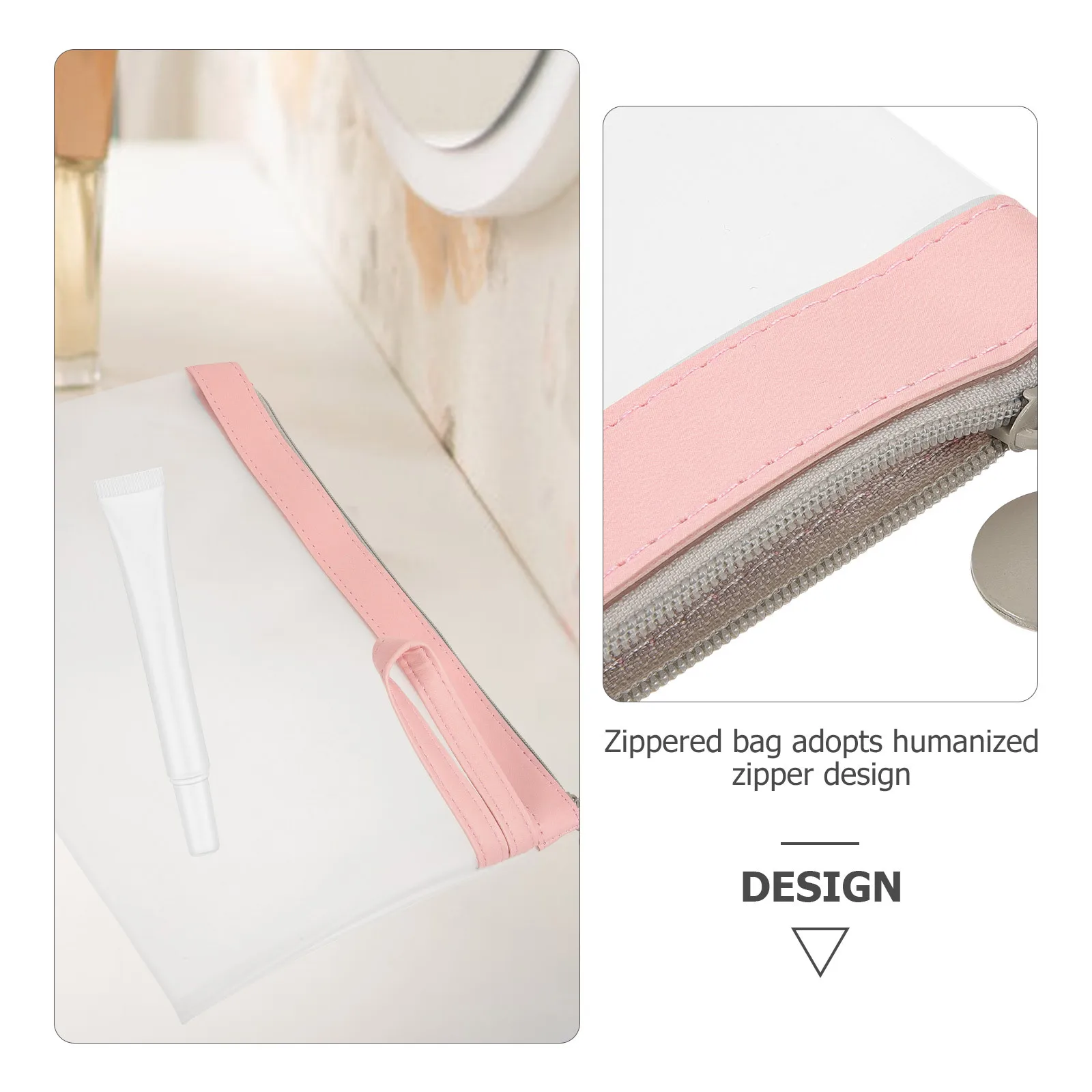 

Waterproof Makeup Bag Tpu Clear A5 Zipper Pouch For Cosmetics Brushes Documents Organizer Travel Storage Clear Pouches For