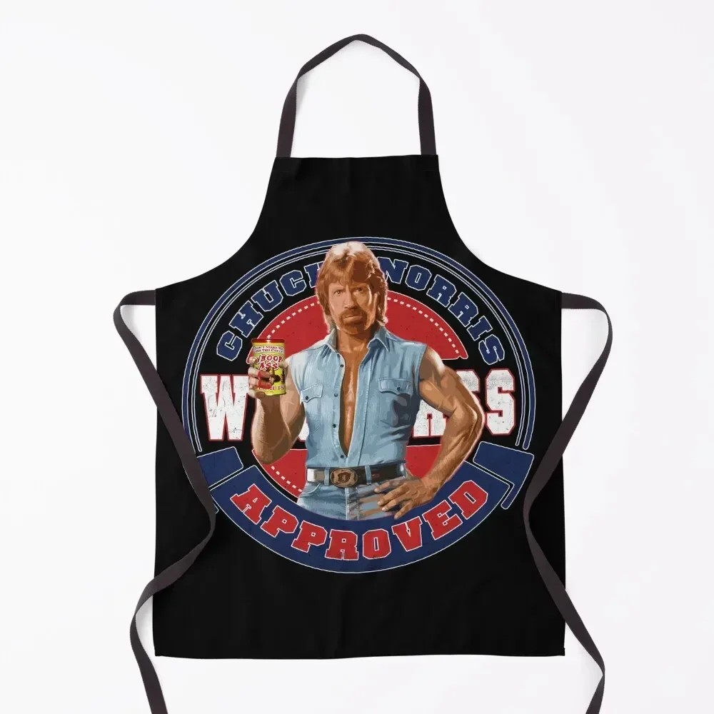 Whoop Ass! Chuck Norris Approved Apron bib men Chef Uniform For Men Cooking Clothes Apron