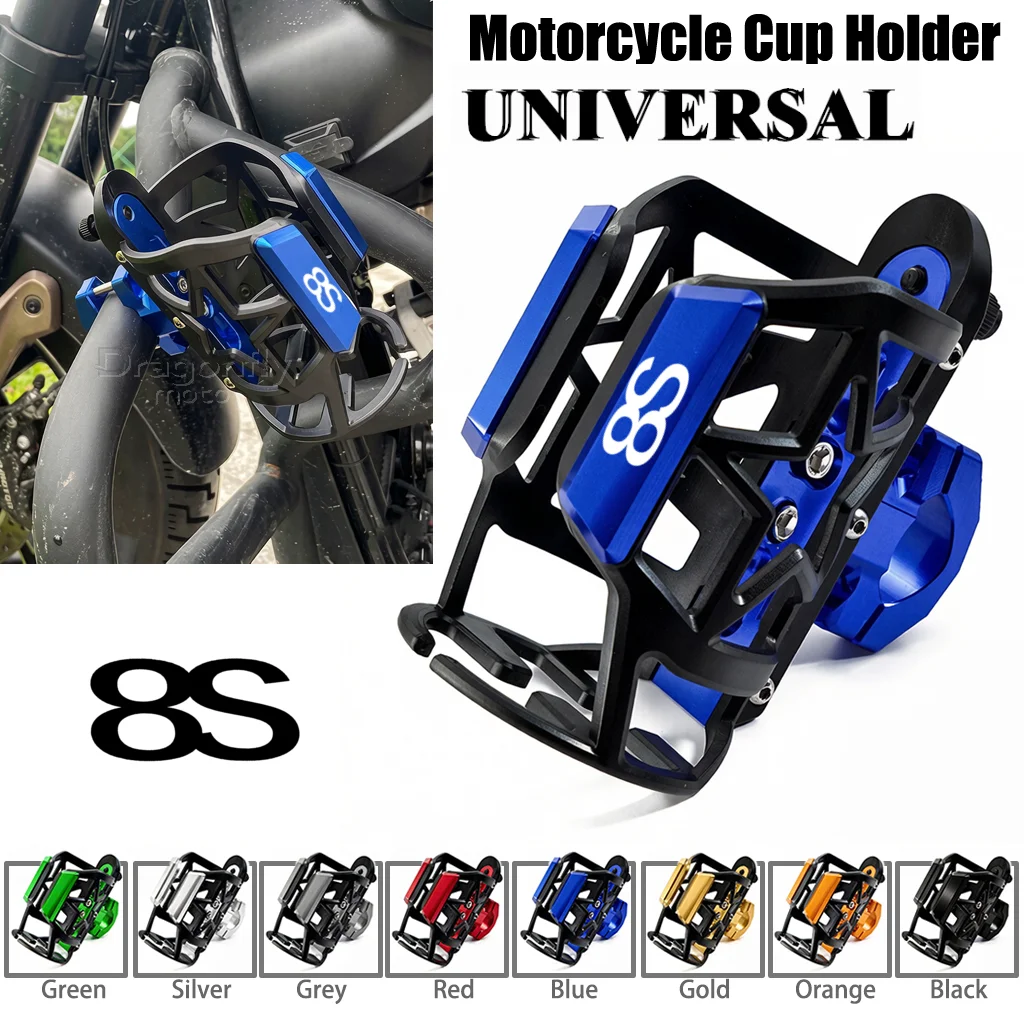 

Cup Holder For SUZUKI GSX-8S GSX8S GSX 8S 2023 All Years Motorcycle Beverage Water Bottle Cage Drink Cup Holder Mount