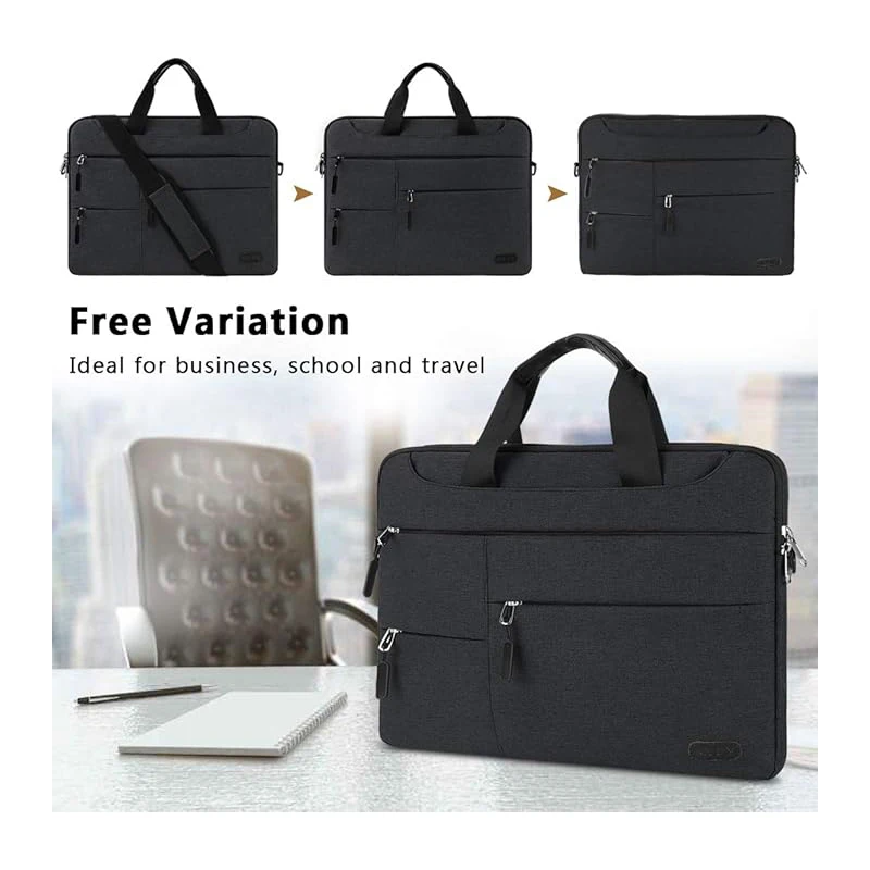 Laptop Bag Shoulder Bag for Men Women Waterproof Laptop Sleeve Case Business Briefcase College Work Laptop Carrier Bag