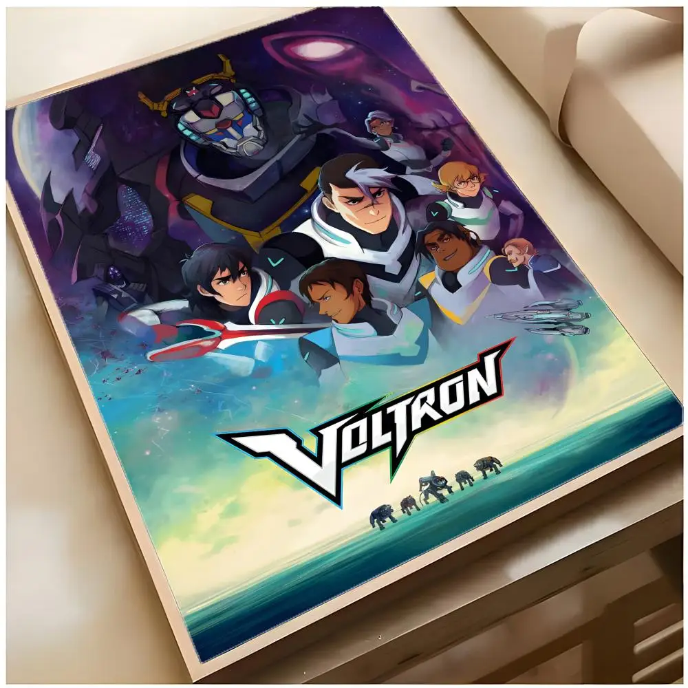 anime action V-Voltron Legendary Defender Poster Superior Home Space Pub Indoor Decorative Art & Home Decor view 4