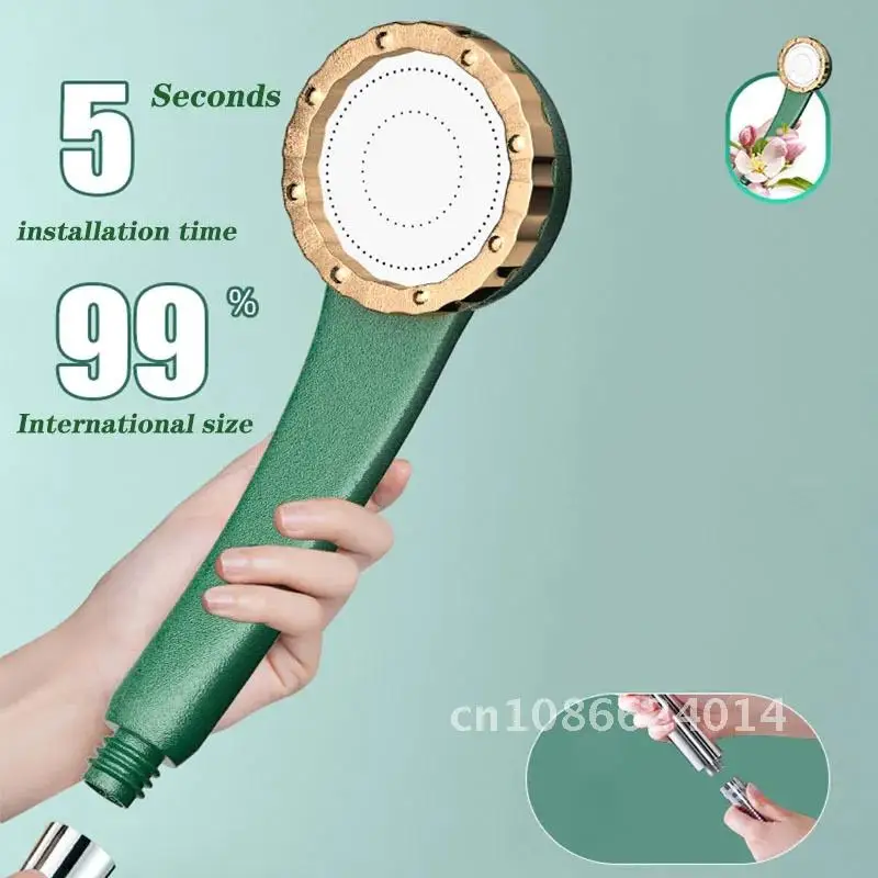 

Ji Zhang Handheld Shower Head High-Pressure New Bathroom Pressurized Massage Spray Nozzle Pressure Accessories