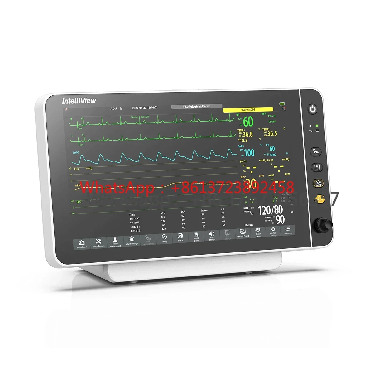 Medical Veterinary Multiparameter Hospital Clinic Equipment ICU CCU Vital Sign ing Patient Cardiac