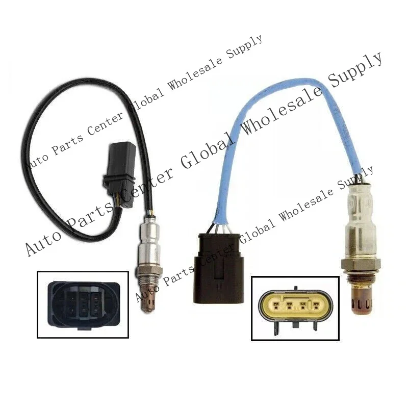 L+ For Dodge Dart 1.4L L4 Turbocharged 2013 2014 2PCS Up+Downstream Oxygen Sensor