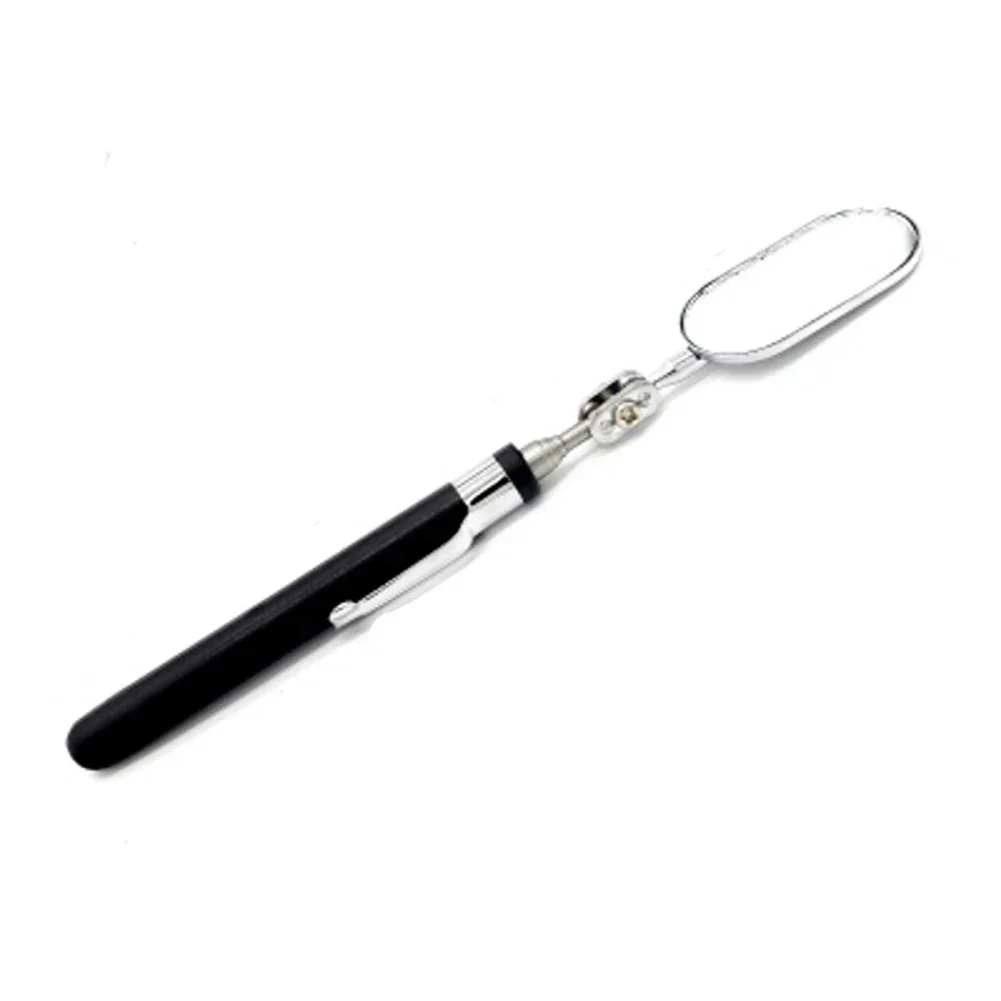 

Telescoping Telescopic Inspection Mirror Car Mechanic Folding Tool Adjustable Length Inspection Mirror LED Light