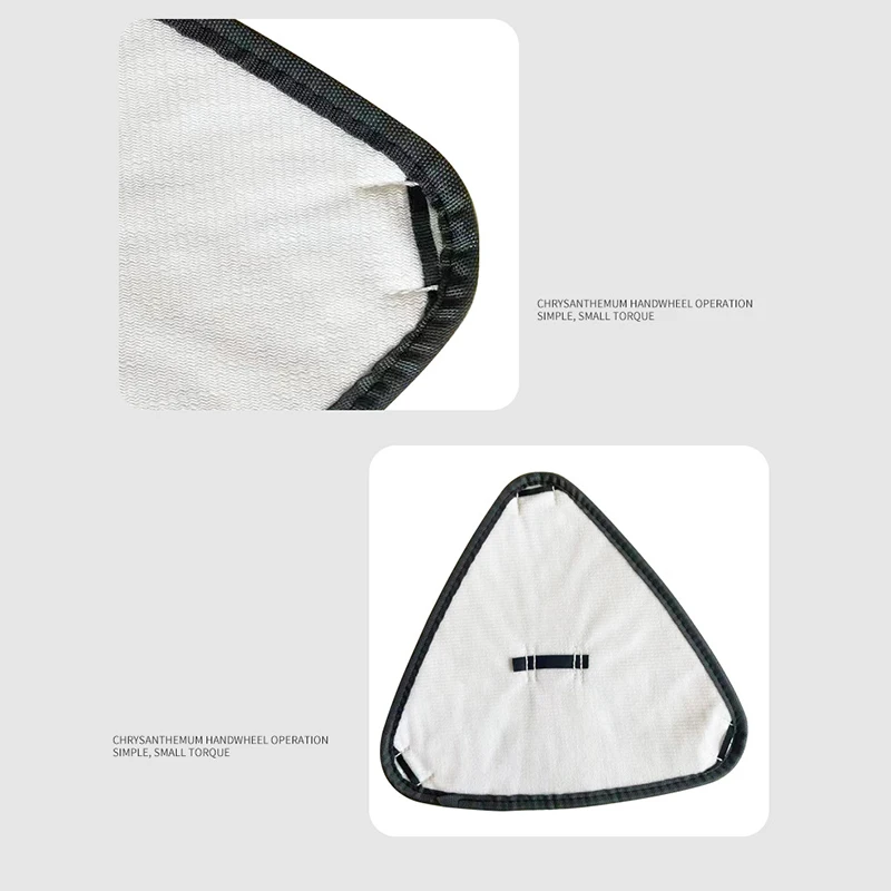 1PC Cleaning Mop Cloth Triangle Mop Microfiber Quickly Absorb Water Mop Cloth Household Floor Ceiling Windows Cleaning Tools