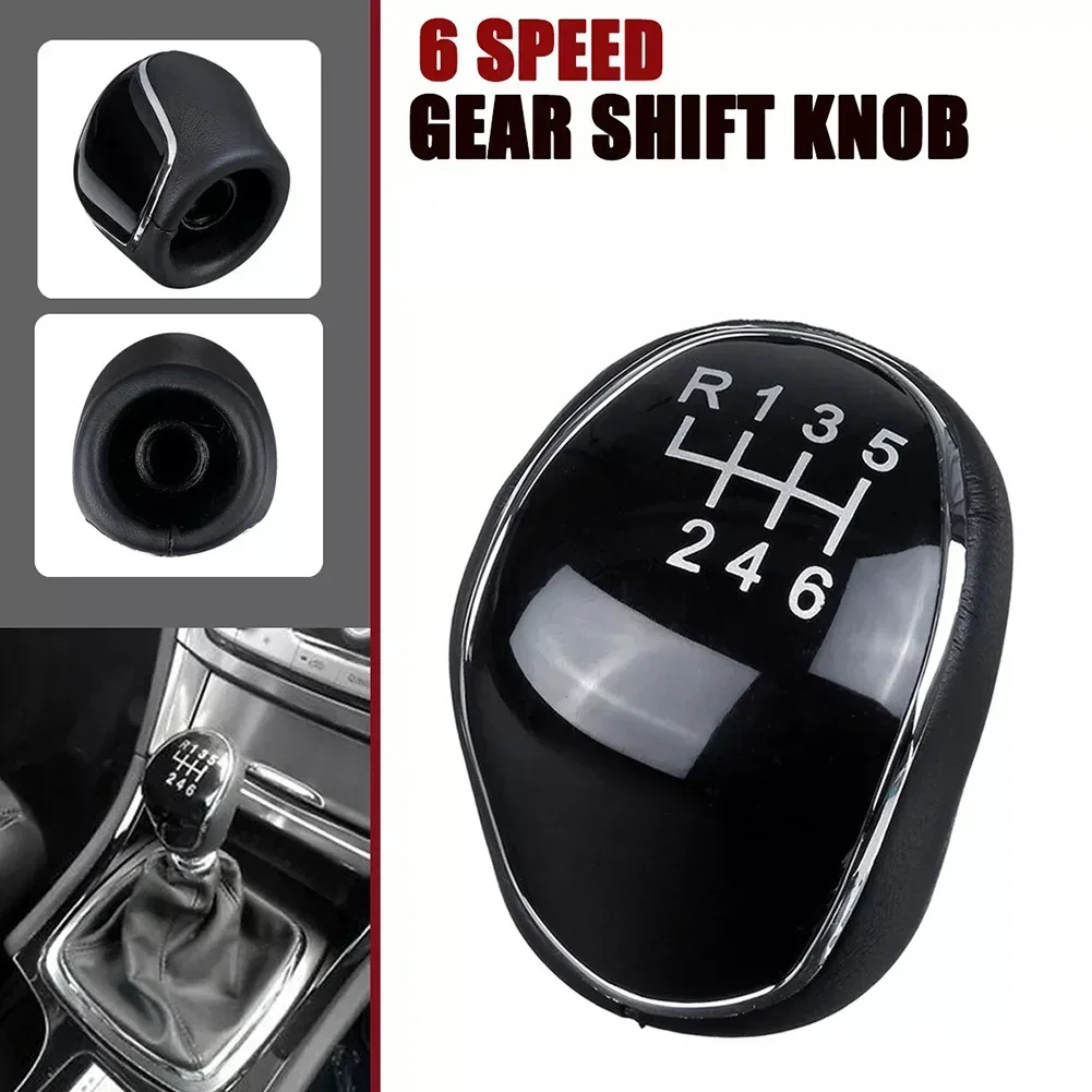 Gear Knob For Ford 6 Speed Gear Shift Knob Aftermarket Replacement Comfortable Grip Easy To Install Enhances Driving Experience