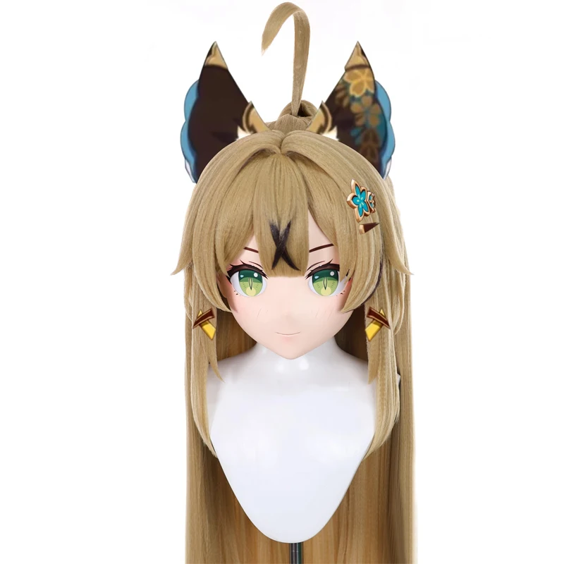 Pełna opaska z zamkiem Personalizacja Pełna Lalka Crossdress Damska/Dziewczęca Postać z Kreskówki Kig Cosplay Japońskie Anime Kigurumi Maski