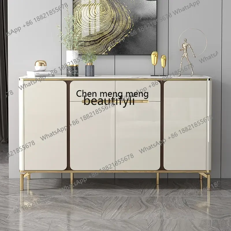 

D178 Y yj Shoe cabinet: modern simple large capacity storage cabinet, multi-layer porch cabinet, light luxury storage cabinet