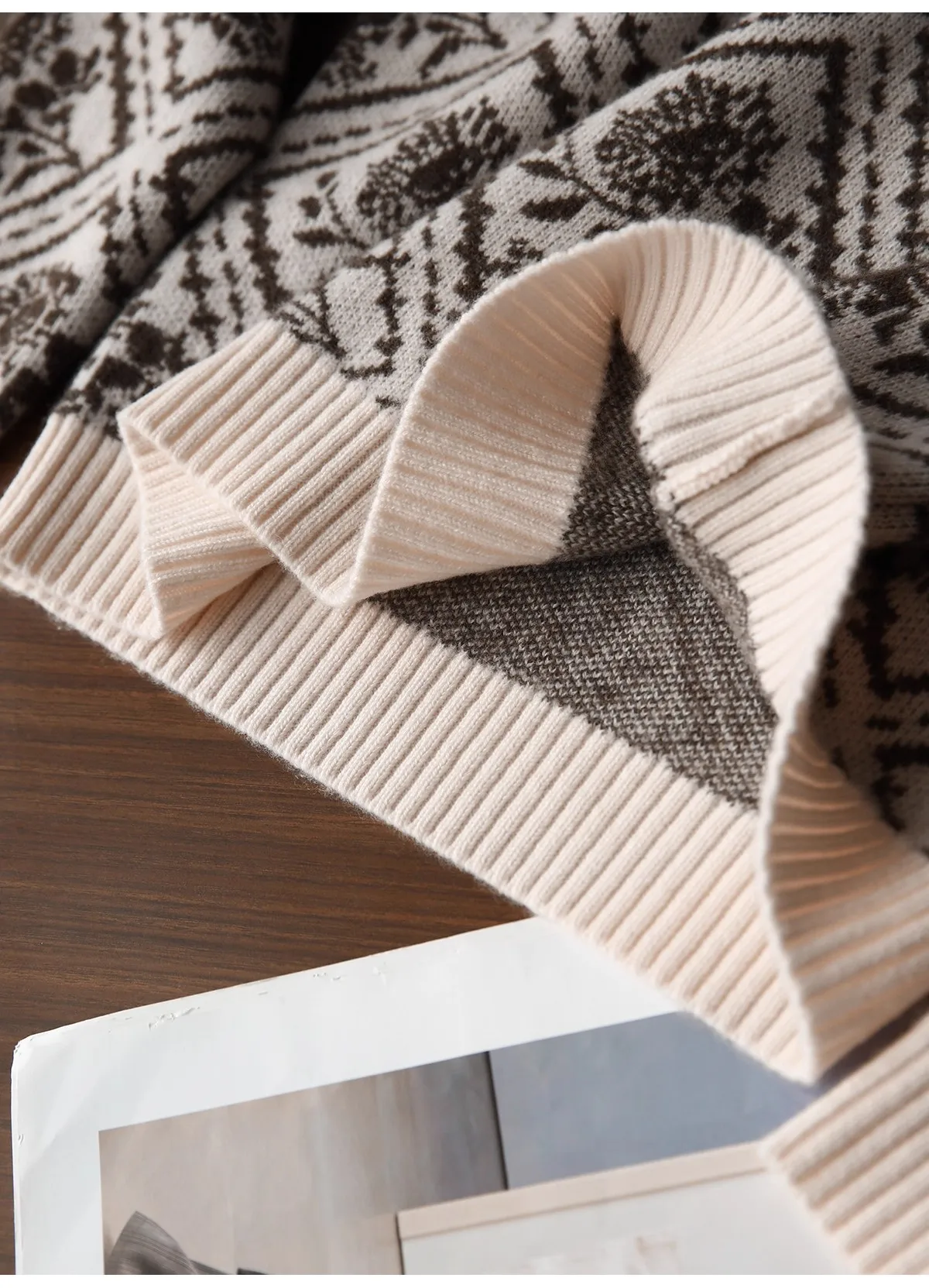 Pull en tricot Style de rue français, nouvelle élégance britannique d'automne