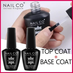 NAILCO Top Coat Base Coat Magic Remover Lacquer UV HEMA TPO FREE Polishes Esmalte Soak Off Semi Permanente Vernis Nails Art Tips