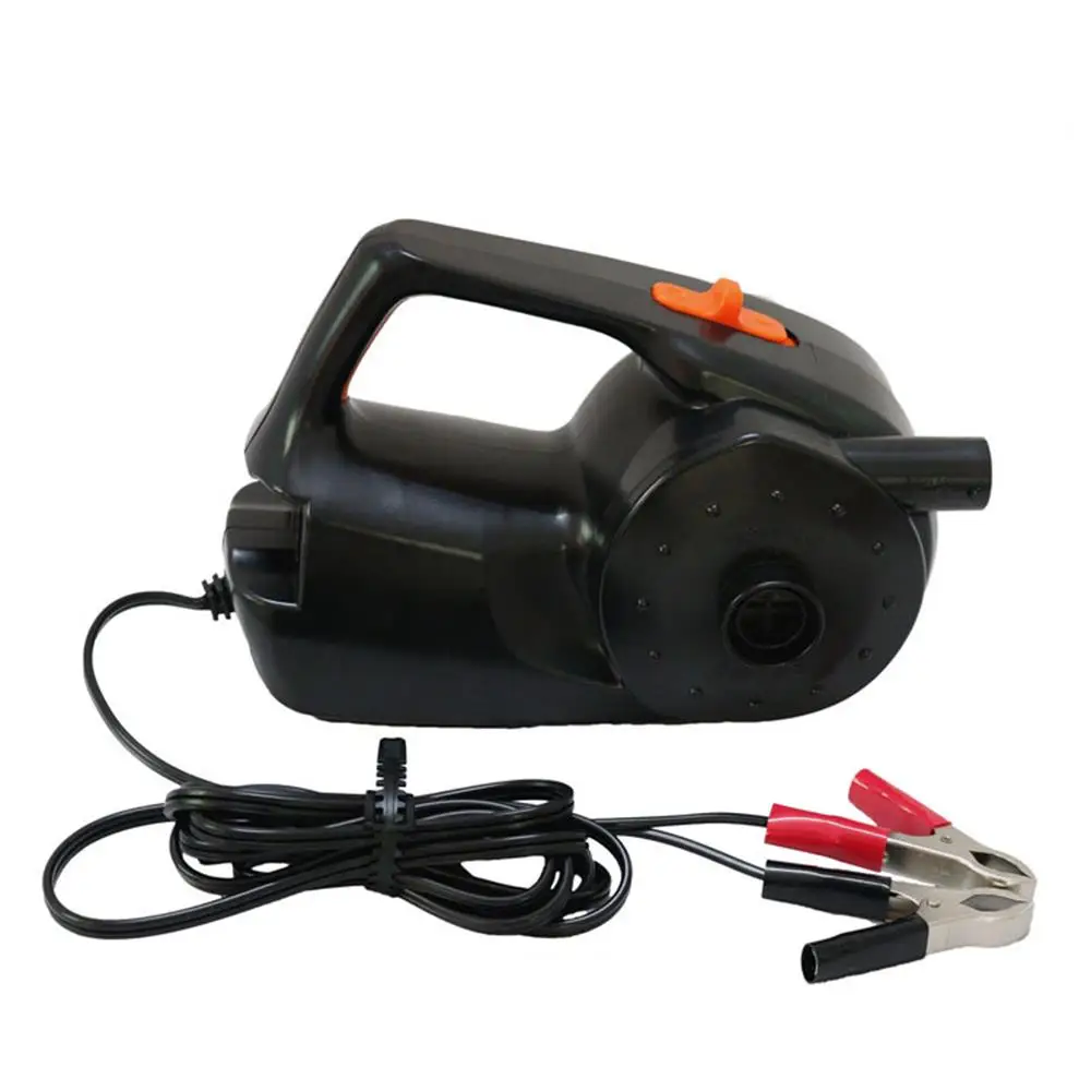 12V 100W Car Pump Electric Inflatable Air Pump For Kayak Boat Swimming Pool Air Cushions Ball Auto Portable Blower Electric Pump