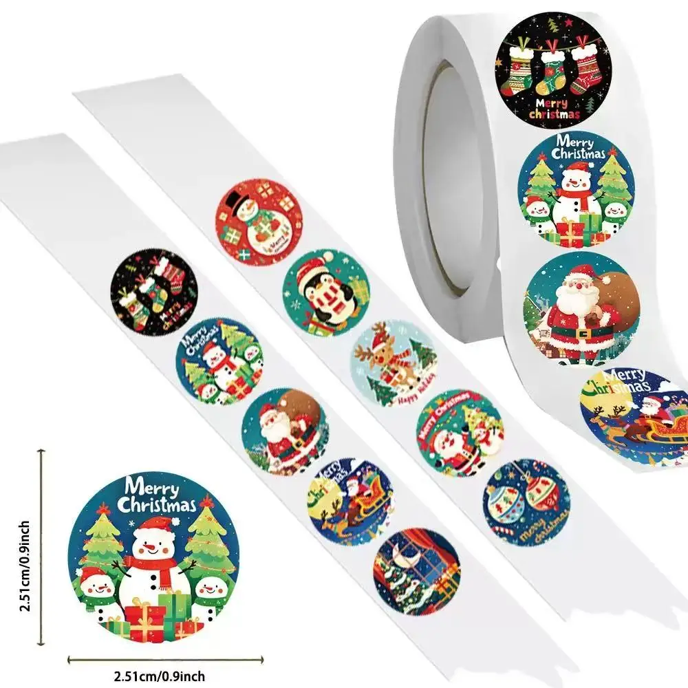 

500 шт., наклейки-награды с героями мультфильмов, рождественские забавные награды, 10 листов, 2,5 см/1,0 дюйма, набор рождественских обучающих наградов, подарочные марки для вечеринки