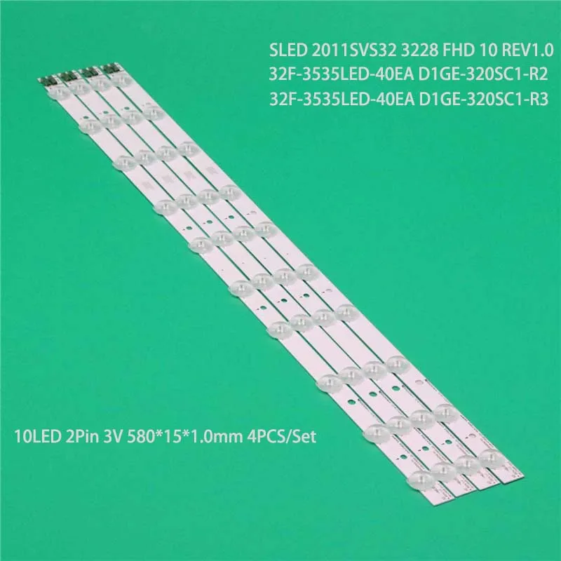 New TV Illumination Bar 32F-3535LED-40EA D1GE-320SC1-R2 R3 Backlight Strip SLED 2011SVS32 3228 FHD 10 REV1.0 BN96-21476A 24146A