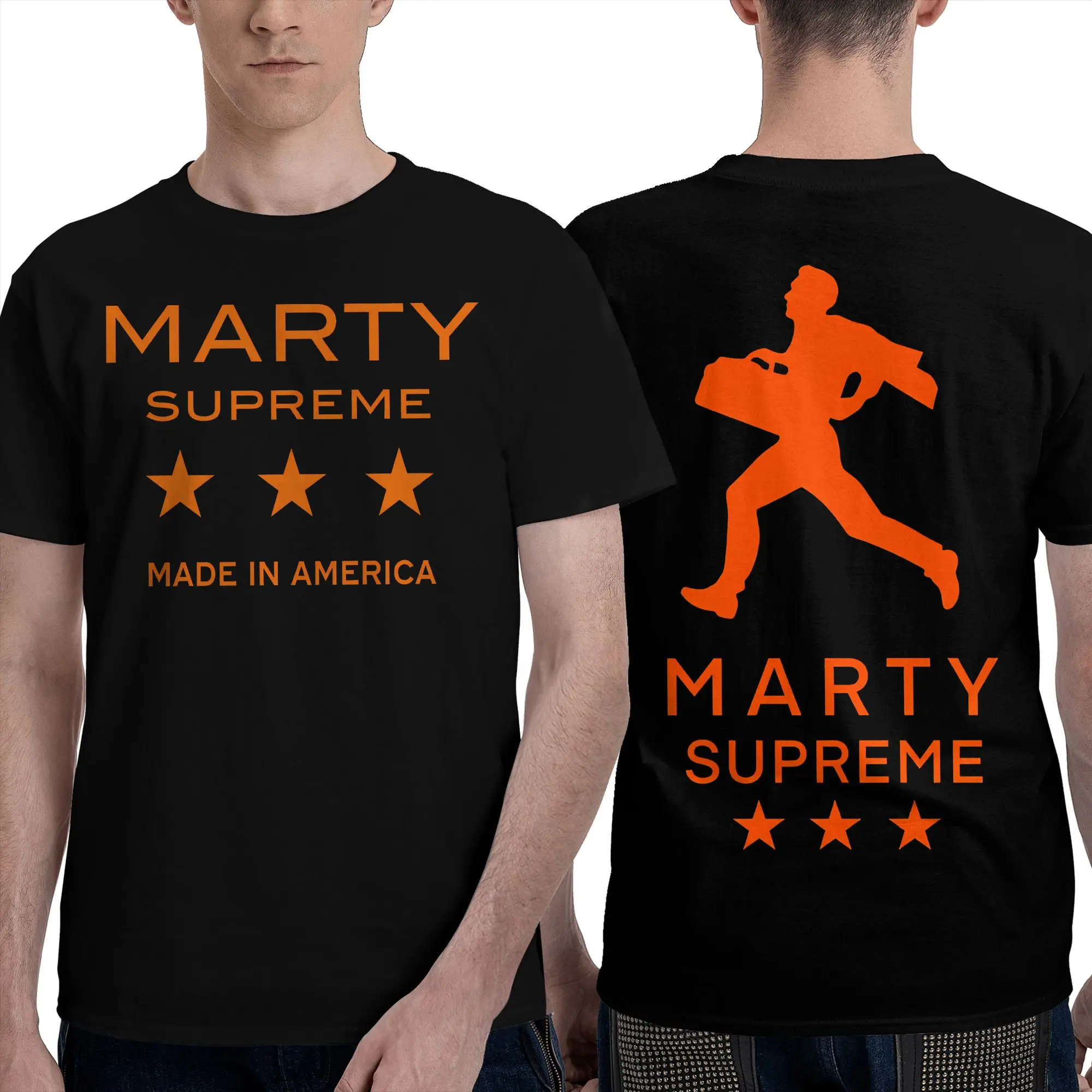 2026 New Product Unique Timothee Chalamet Star T-Shirt for Men Round Collar Pure Cotton T Shirt  Short Sleeve Tees Printed Tops
