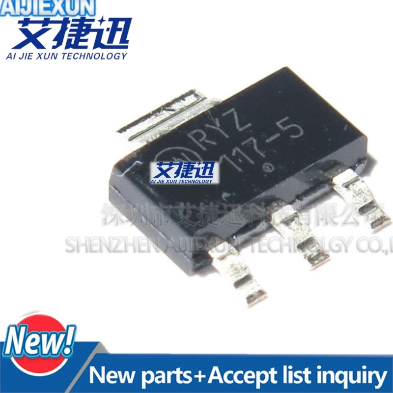 

100PCS NCP1117ST50T3G 117-5 SOT-223 in stock New and original