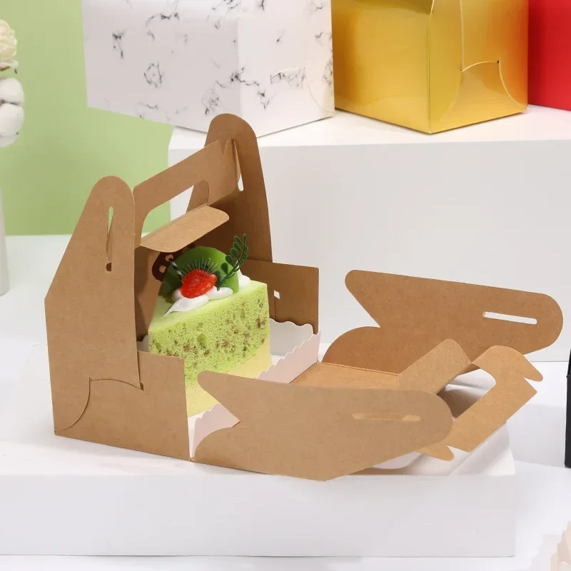 10/20pcs Kraft Paper Gift Box Containers for Wedding Birthday Packaging Party Favor Goodies Candy Treat Boxes