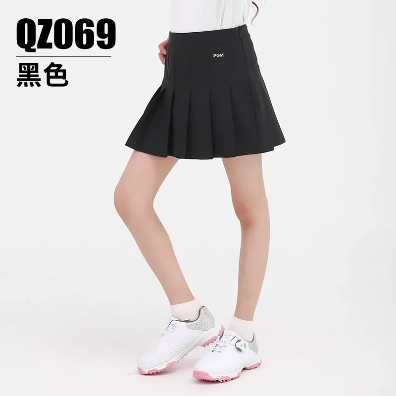 

PGM Golf Clothing Girls Sports Skirts Spring And Summer Golf Skirts Breathable A-Line Skirts