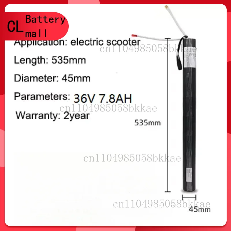 

24V/36V Built-in Battery for Carbon Fiber Scooter 18650 Lithium Battery Pack