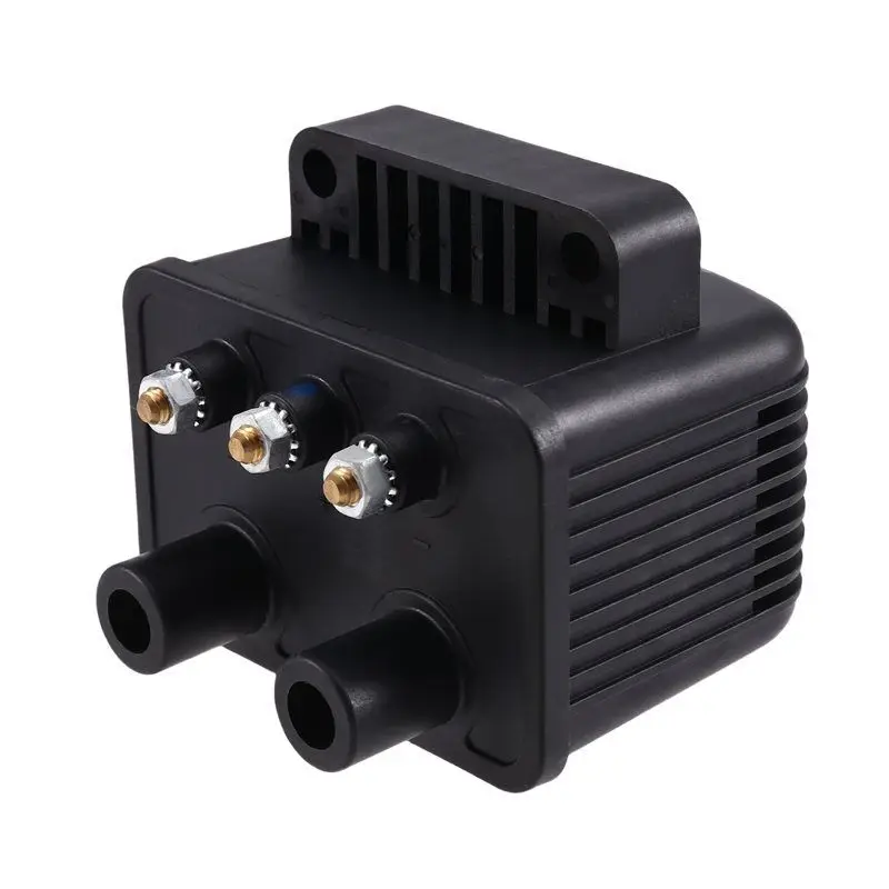 

【Price Drop !!】 Motorcycle For -Dyna-Sportster-Chopper Softail Touring 1984-2003 3 Ohm 2102-0226 12V Ignition Coil