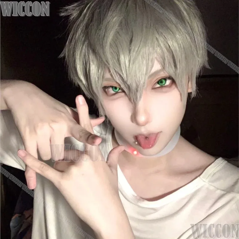 

CyAlien Stage Anime Cosplay Luka Till Ivan Mizi Sua Hyuna Prop Choker Neck Ring Green / Red Light Women Men Roleplay Customized