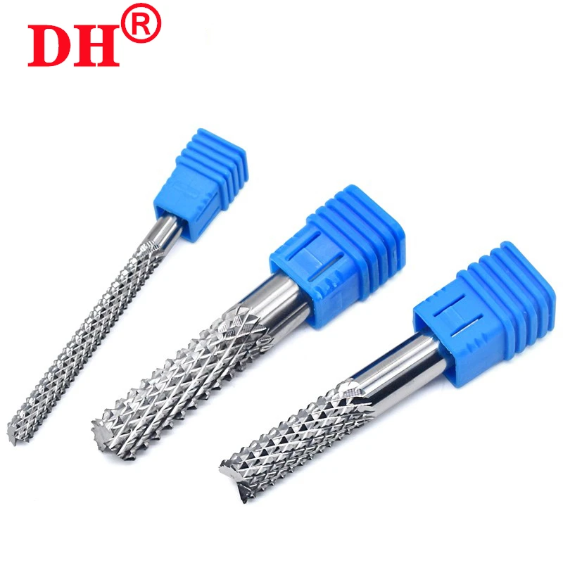 Corn End Mill PCB Milling Cutter Carbide End Mill CNC Cutting Milling Tools Router Bit Shank 1/8 4 6 8 10 12mm grave tools