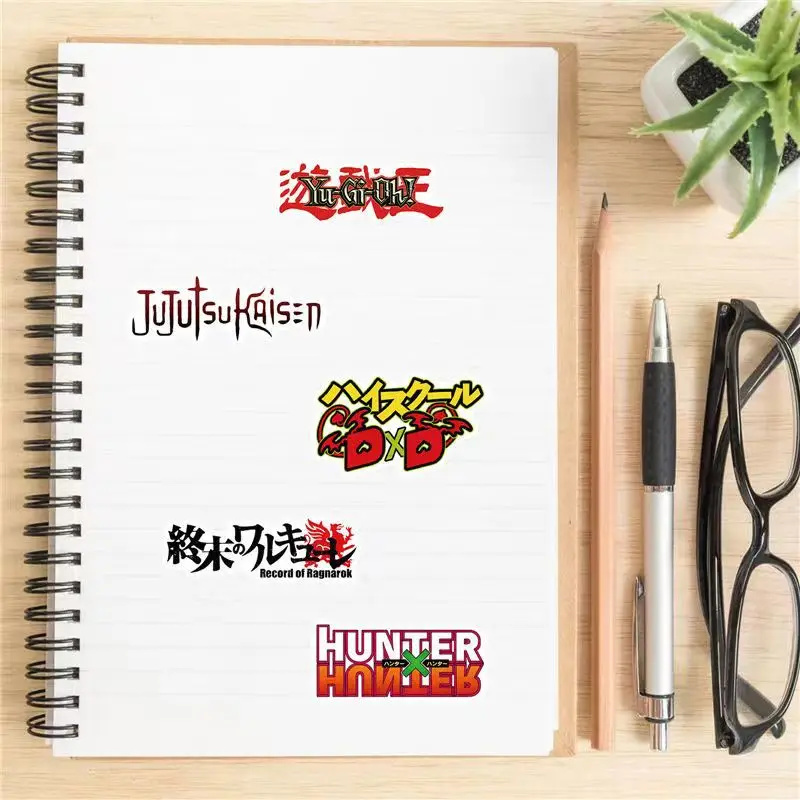 Cartoon Animation Logo Sticker Graffiti Stickers DIY Notebook Skateboard Phone Case Decoration Stickers Kids Toy Decals Stickers