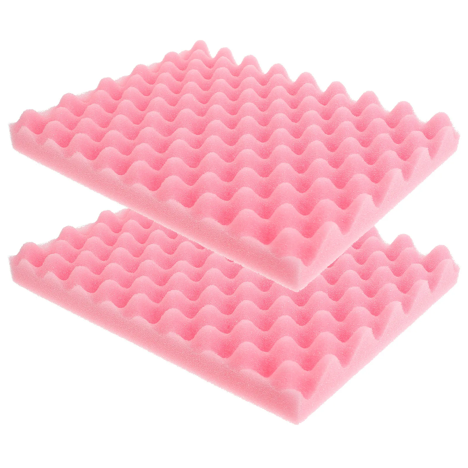 2Pcs Fondant Sponge Mat Wave Shape Flower Drying Foam Pad for Sugarcraft Pastry Decorating Tools Paste Royal Icing Chocolate