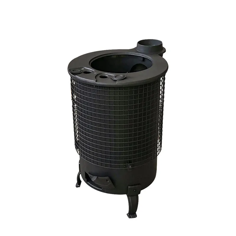 

Multifunctional heating stove Household wood-burning mobile outdoor picnic Wood stove Boils water for cooking
