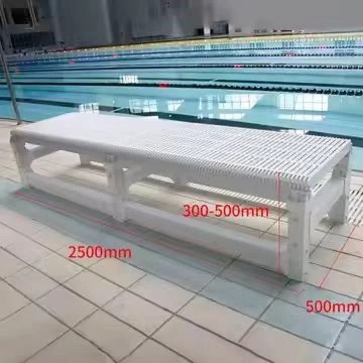 PVC Swimming Pool Matting Removable Pool Bottom Matting Layer Heightening Board Pool Decking