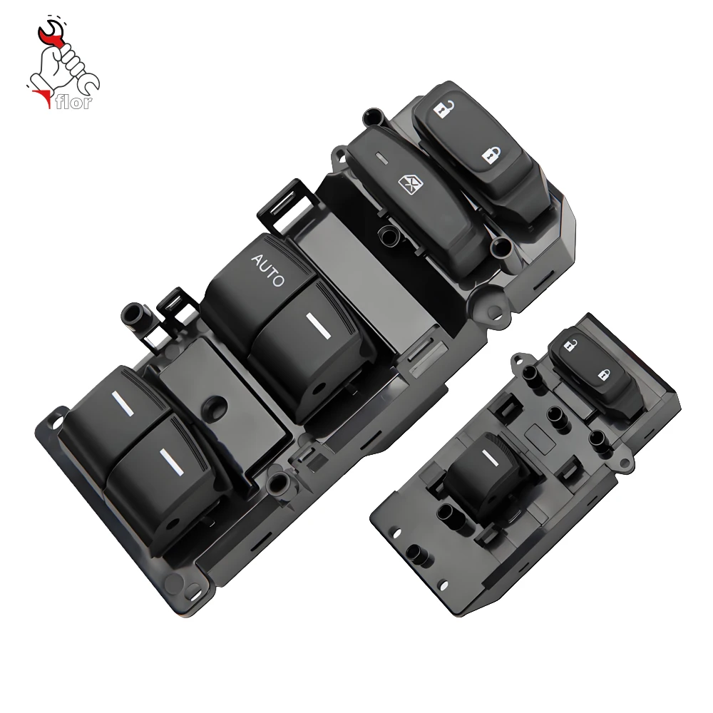 Left-Hand Drive Car Power Window Switch Assembly For Honda CR‑V High Spec 2018-2024 Window Master Switch Window Control Button