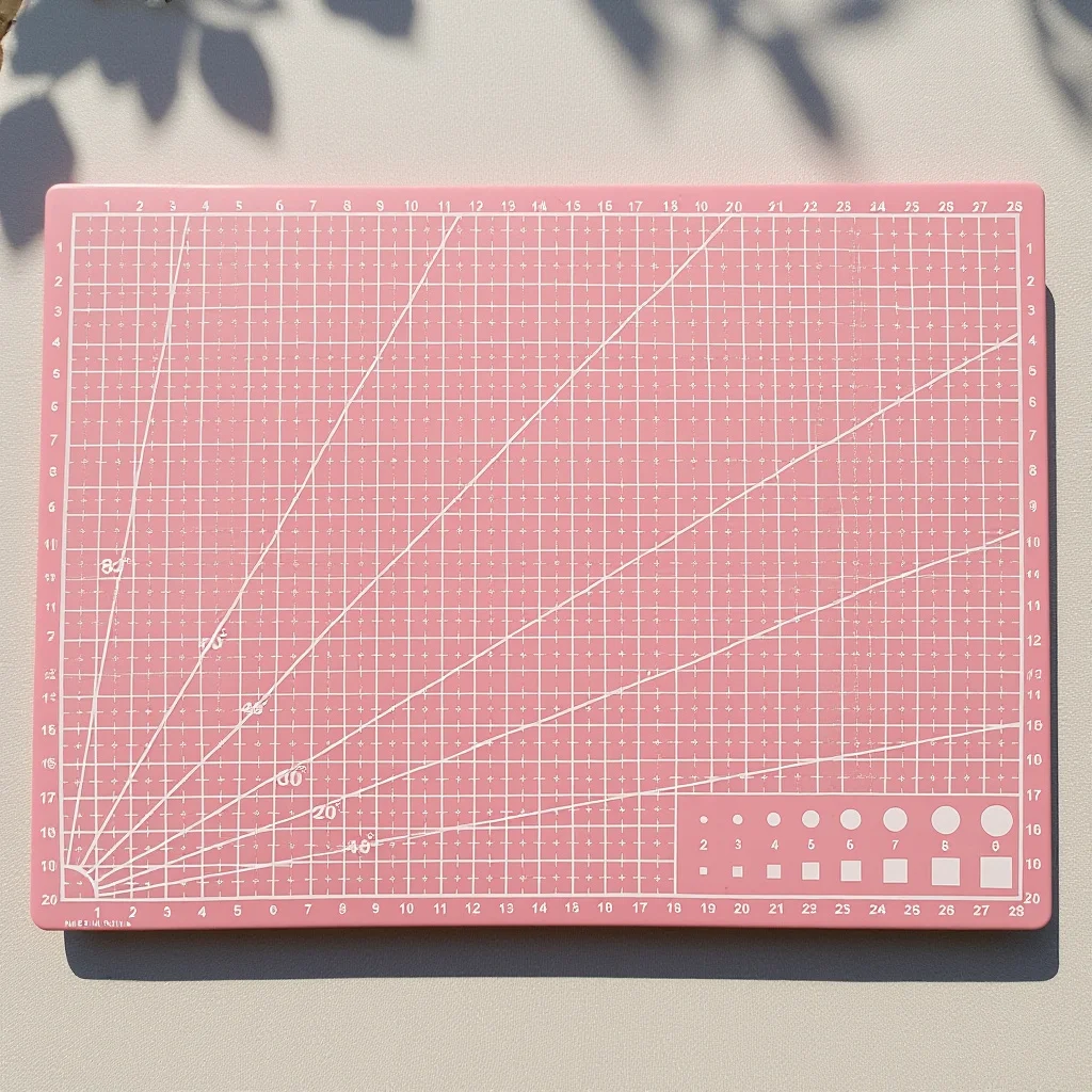 4pcs A4 Size Cutting Mat Double-Sided Non-Slip Plastic Cutting Board For Craft Diy Paper Sewing Quilting Engraving Projects