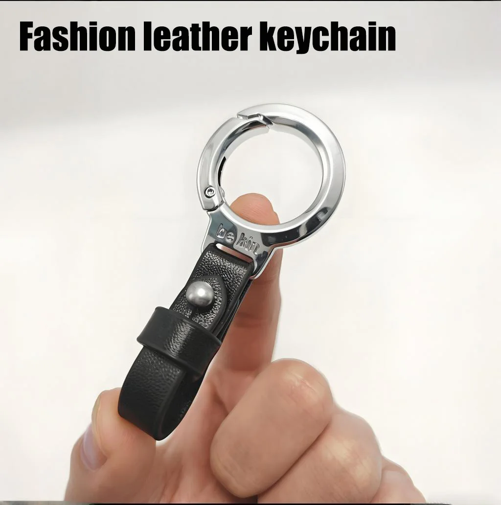 Car Keychain Available Fashion Carabiner Waist Belt Buckle For Men Premium Anti Loss Key Pendant Leather Keychain Car Key Holder