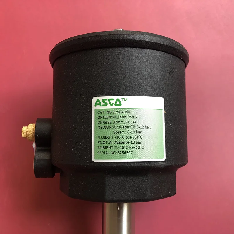 American ASCO angle seat valve E290A060 original genuine, fake one penalty ten