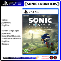 Sony Genuine Licensed Brand New Playstation 5 PS5 Sonic Frontiers Game CD Game Card Ps5 Playstation5 Games Disks Sonic Frontiers