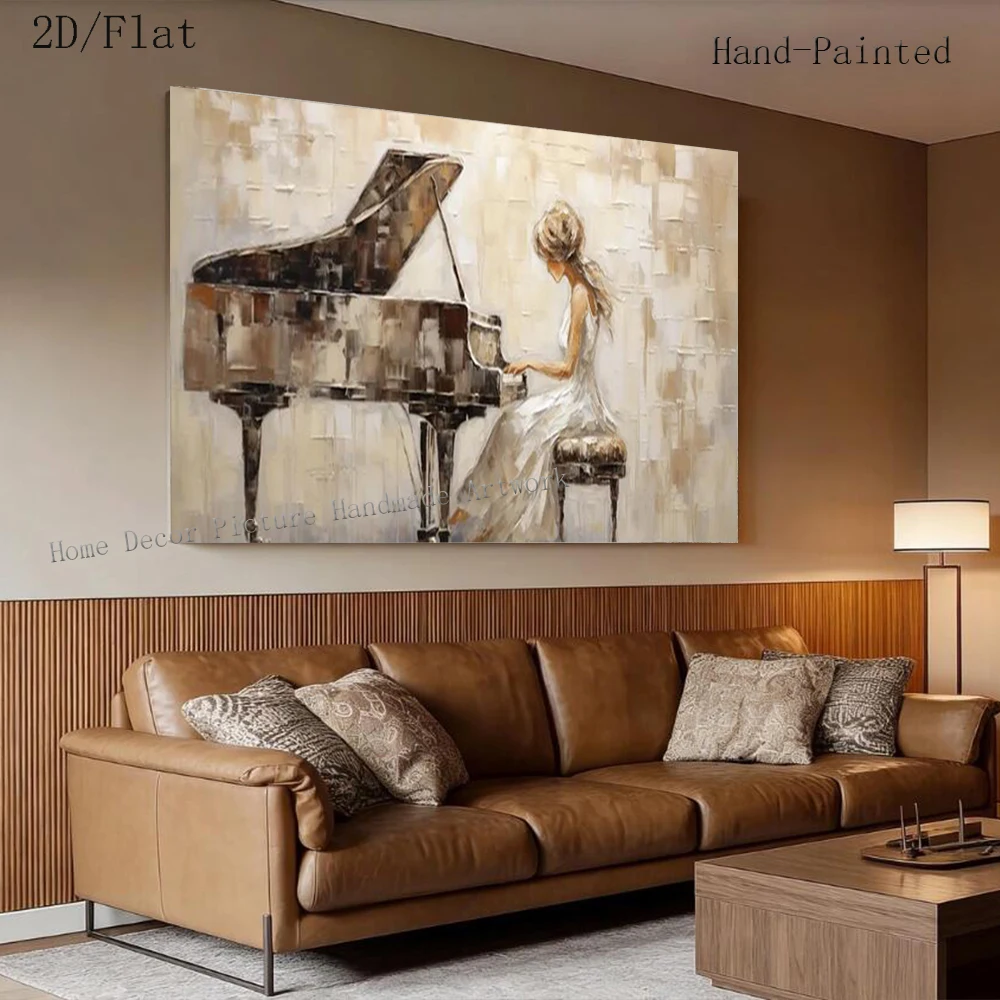 peinture-a-l'huile-abstraite-100-faite-a-la-main-theme-performance-au-piano-et-spectacle-en-direct-tableau-mural-decoratif-pour-la-maison-et-le-salon-image-unique-cadeau