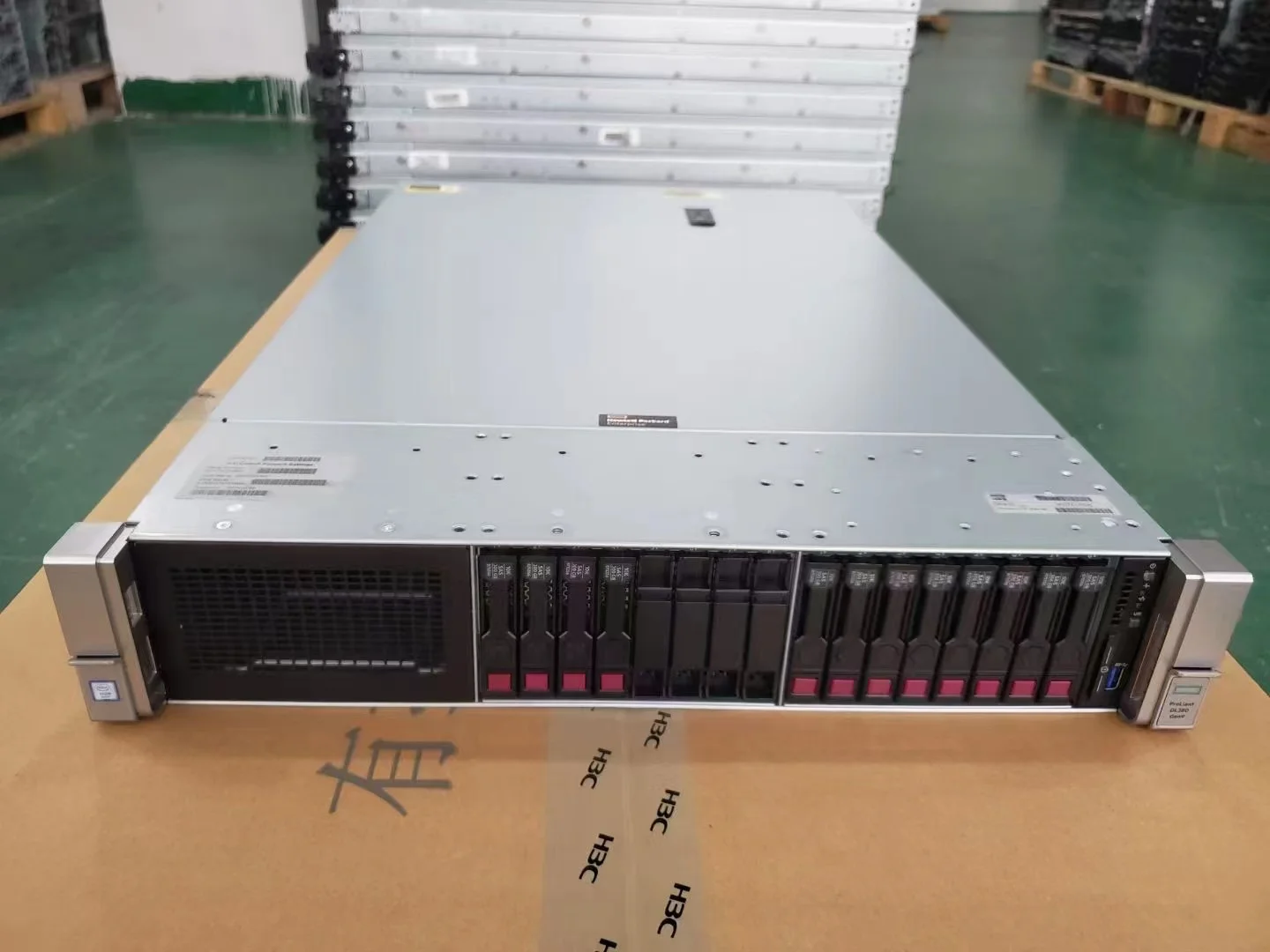 HPE Proliant Dl380 Gen10 High Performance Server 2u Rack Mountable 2U sql server with win 10 system