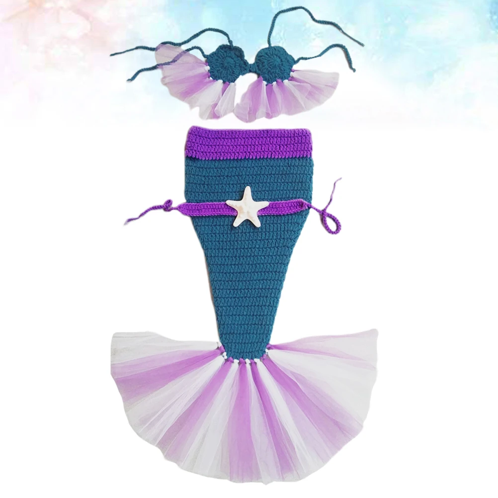 

Photography Sweater Clothes for Clothing Costume Mermaid Outfits